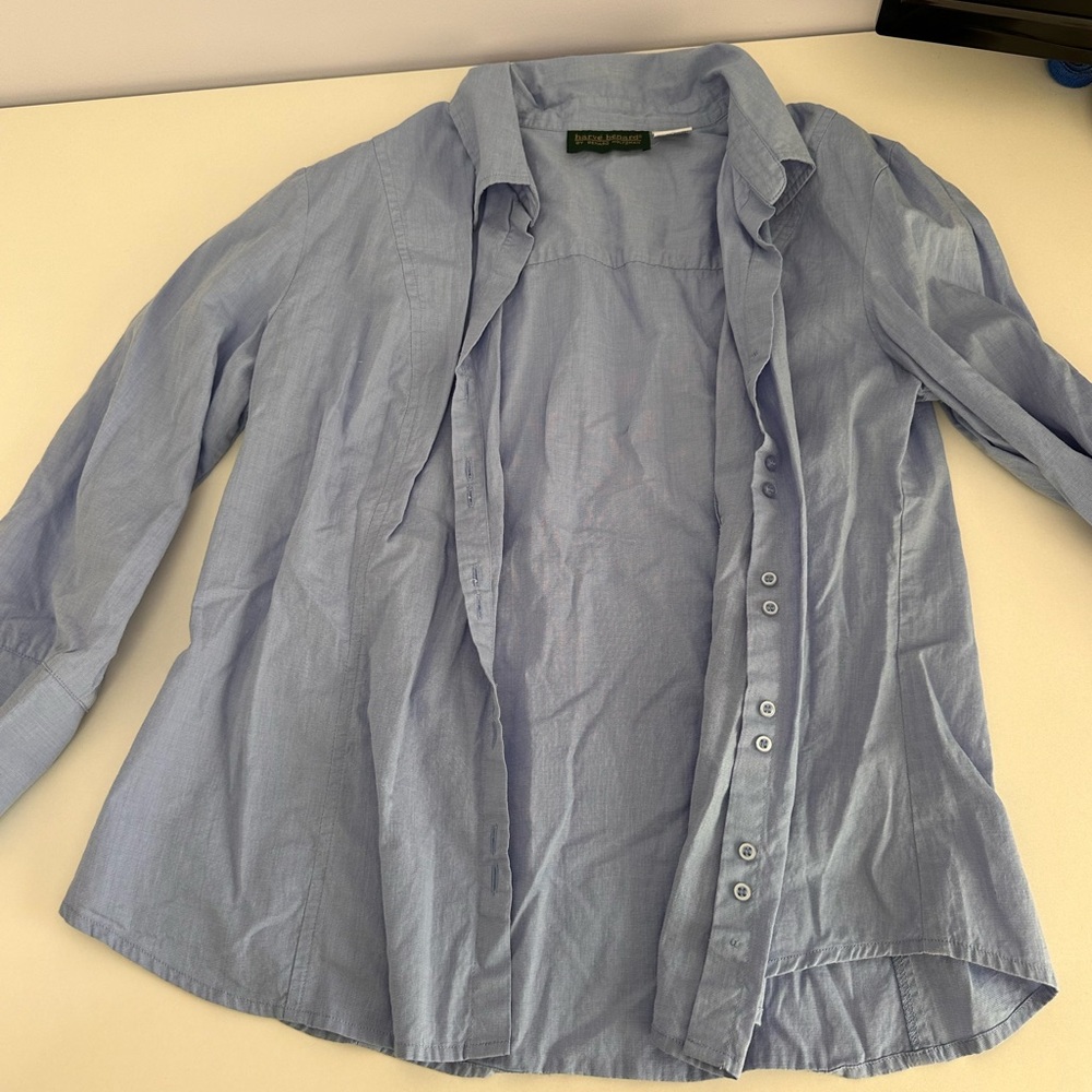 Harve Benard Sky Blue Shirt